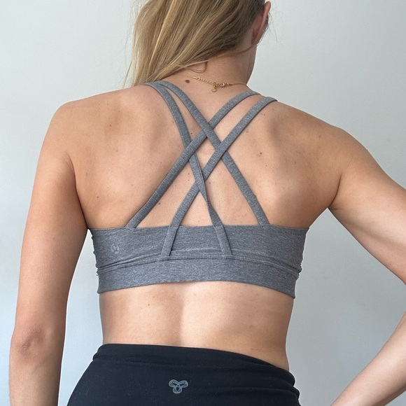 Gray Lululemon Sports Bra - Picture 3 of 3